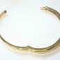Pascal Lacroix 14K Solid Gold Bangle Hinged Bracelet w 0.30ct Diamond