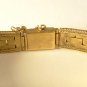 Longines 14K Solid Gold .03ct Diamond Bracelet Watch with Flip Up Face Cover