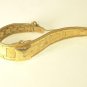 Longines 14K Solid Gold .03ct Diamond Bracelet Watch with Flip Up Face Cover