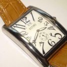 Huge RITMO MUNDO Idea Italiana Gran Data 55mx38mm Tanq Watch with Large Date