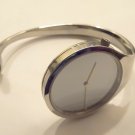Modernist Mid-Size 33mm Georg Jensen #326 Watch by Vivianna Torun Mirror Dial