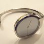 Modernist Mid-Size 33mm Georg Jensen #326 Watch by Vivianna Torun Mirror Dial