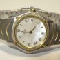 25mm Ladies EBEL Wave 166901 2-Tone 18k/SS Watch 0.38cttw Diam Bezel MOP Dial