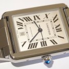 Cartier Tank Solo XL S/S Automatic Date Watch Ref. 3515 S/S  W5200028 Band & Box