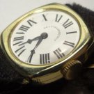 Antique 1920s Longines 14K Gold Ladys Roman Watch for Bailey,Banks & Biddle Runs