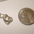 Tiffany & Co. Elsa Peretti Small 925 Sterling 'Bean' 15" Pendant Necklace