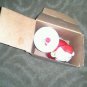 Santa Claus Bell w Christmas Bell glass