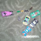 Train, Cars, Trucks Collection of Vintage train. Toy tin cars. Statues