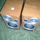 Set of  Wooden Panasonic Speakers (Vintage???) 35W, Simulated Wood Model SB-PM39