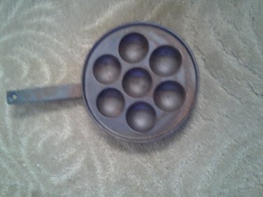 Vintage Cast Iron Muffin Skillet