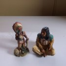 Set of Indian Chief Statues