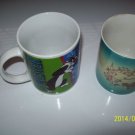 2 Coffee Mugs, Looney Tunes 1998 Sylvester, and Collectible KY Horse Mug
