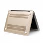 Ultra Slim Gold Rubberized Hard Case for Apple MacBook Air 11.6" & Free Keyboard Cover(Random)-281B