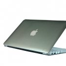 Ultra Slim Crystal Clear Hard Case for MacBook Air 11.6" (Gray) & Free Keyboard Cover(Random)-282B