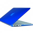 Ultra Slim Crystal Clear Hard Case for MacBook Air 11.6" (Blue) & Free Keyboard Cover(Random)-282D