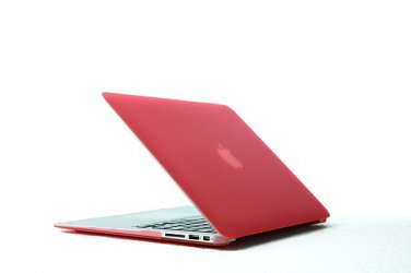 Ultra Slim Anti Glare Hard Case for MacBook Air 11.6" (Pink) & Free Keyboard Cover(Random)-284A
