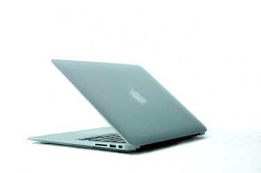 Slim Anti Glare Hard Case for MacBook Air 11.6" (Transparent) & Free Keyboard Cover(Random)-284F