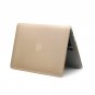 Ultra Slim Gold Rubberized Hard Case for Apple MacBook Air 13.3" & Free Keyboard Cover(Random)-285B