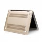 Ultra Slim Gold Rubberized Hard Case for Apple MacBook Air 13.3" & Free Keyboard Cover(Random)-285B