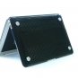 Ultra Slim Crystal Clear Hard Case for MacBook Air 13.3" (Gray) & Free Keyboard Cover-286B