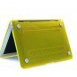 Ultra Slim Crystal Clear Hard Case for MacBook Air 13.3" (Yellow) & Free Keyboard Cover-286F