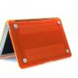 Ultra Slim Crystal Clear Hard Case for MacBook Air 13.3" (Orange) & Free Keyboard Cover-286I