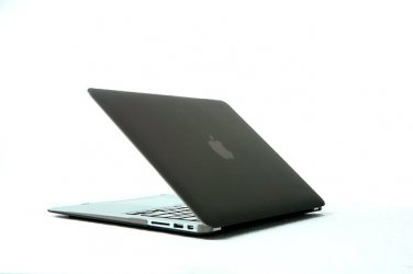 Ultra Slim Anti Glare Hard Case for MacBook Air 13.3" (Gray) & Free Keyboard Cover(Random)-287C