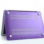 Ultra Slim Anti Glare Hard Case for MacBook Air 13.3" (Purple) & Free Keyboard Cover(Random)-288H