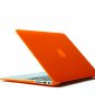 Ultra Slim Anti Glare Hard Case for MacBook Air 13.3" (Orange) & Free Keyboard Cover(Random)-288J