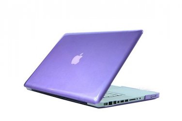 Ultra Slim Crystal Clear Hard Case for MacBook Pro 13.3" (Purple) - 290G