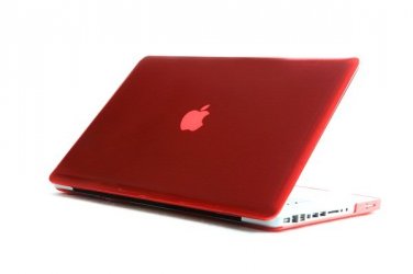 Ultra Slim Crystal Clear Hard Case for MacBook Pro 13.3" (Red) - 290J