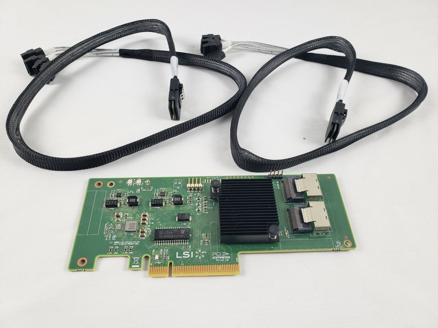 LSI Sas 9211-8i 6Gbs Sata PCI-Express 8 Port Internal Raid