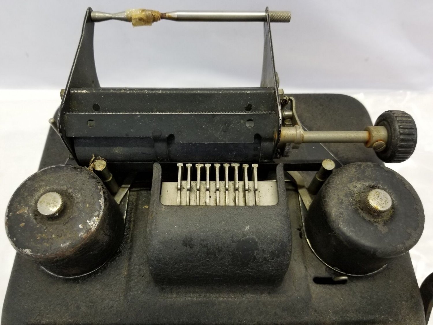 Antique Hand Crank Adding Machine