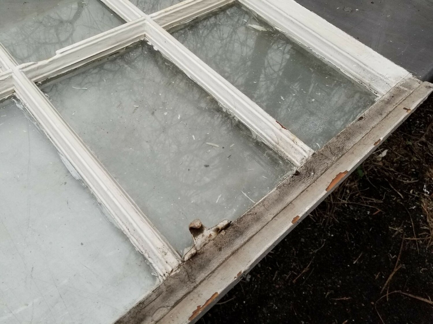 Vintage Large 8 Pane Window