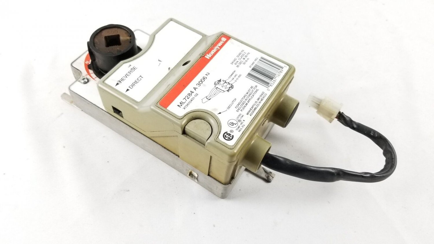 Honeywell ML7284A3006 Rotary Damper Actuator