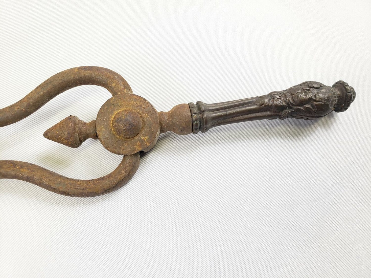 Antique Fireplace Tongs