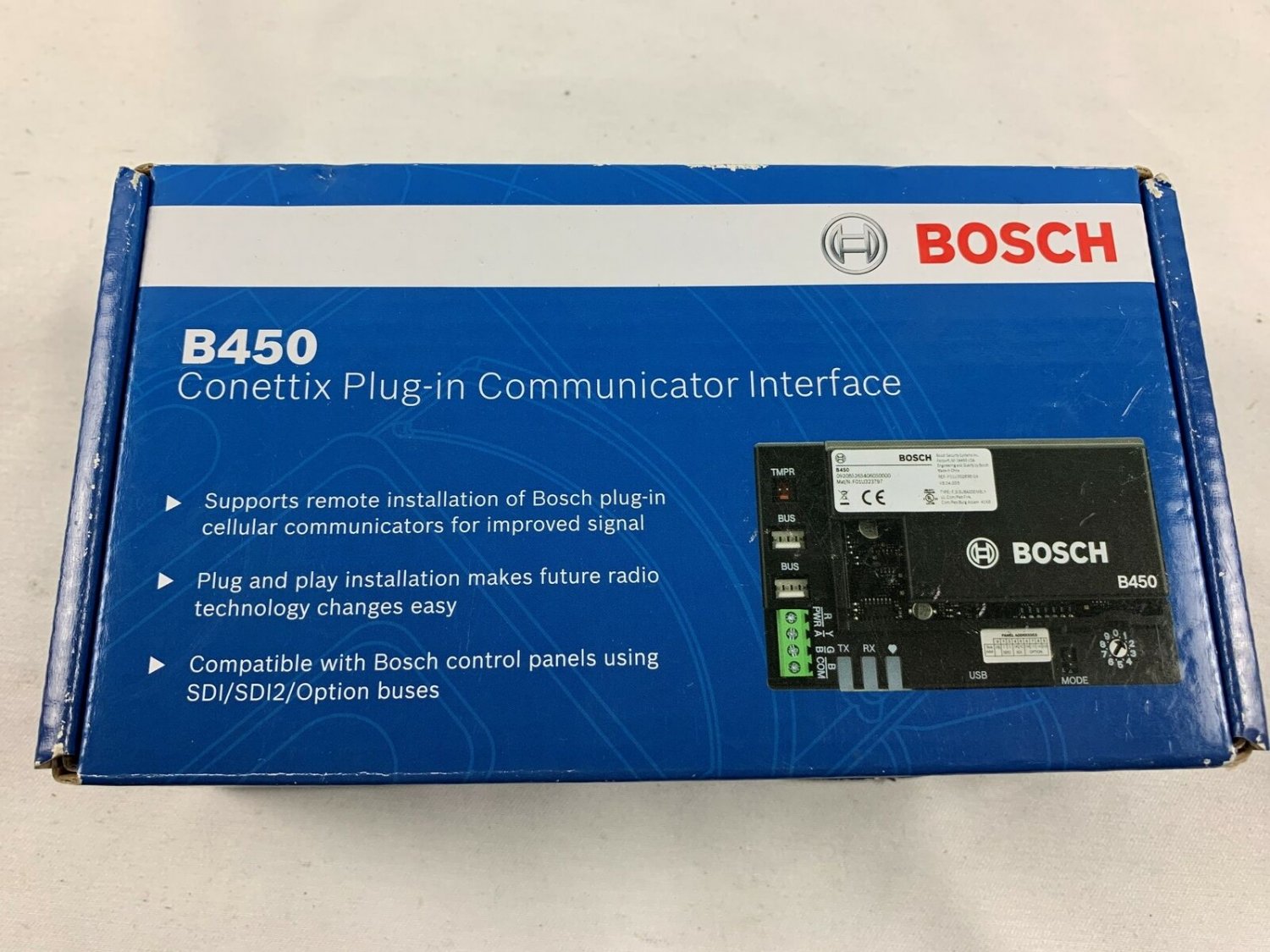 Bosch B450 Conettix Plug-in Communicator Interface