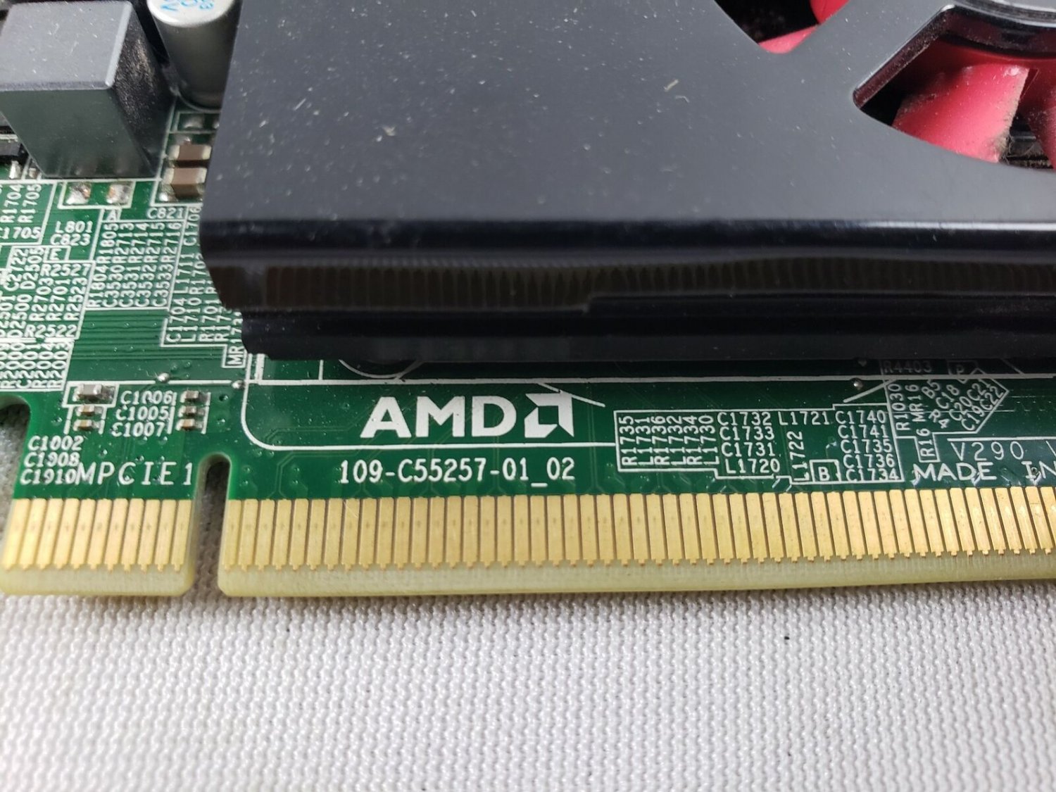 ATI Radeon AMD 109-C55257-01 1GB DVI PCI-E Video Card