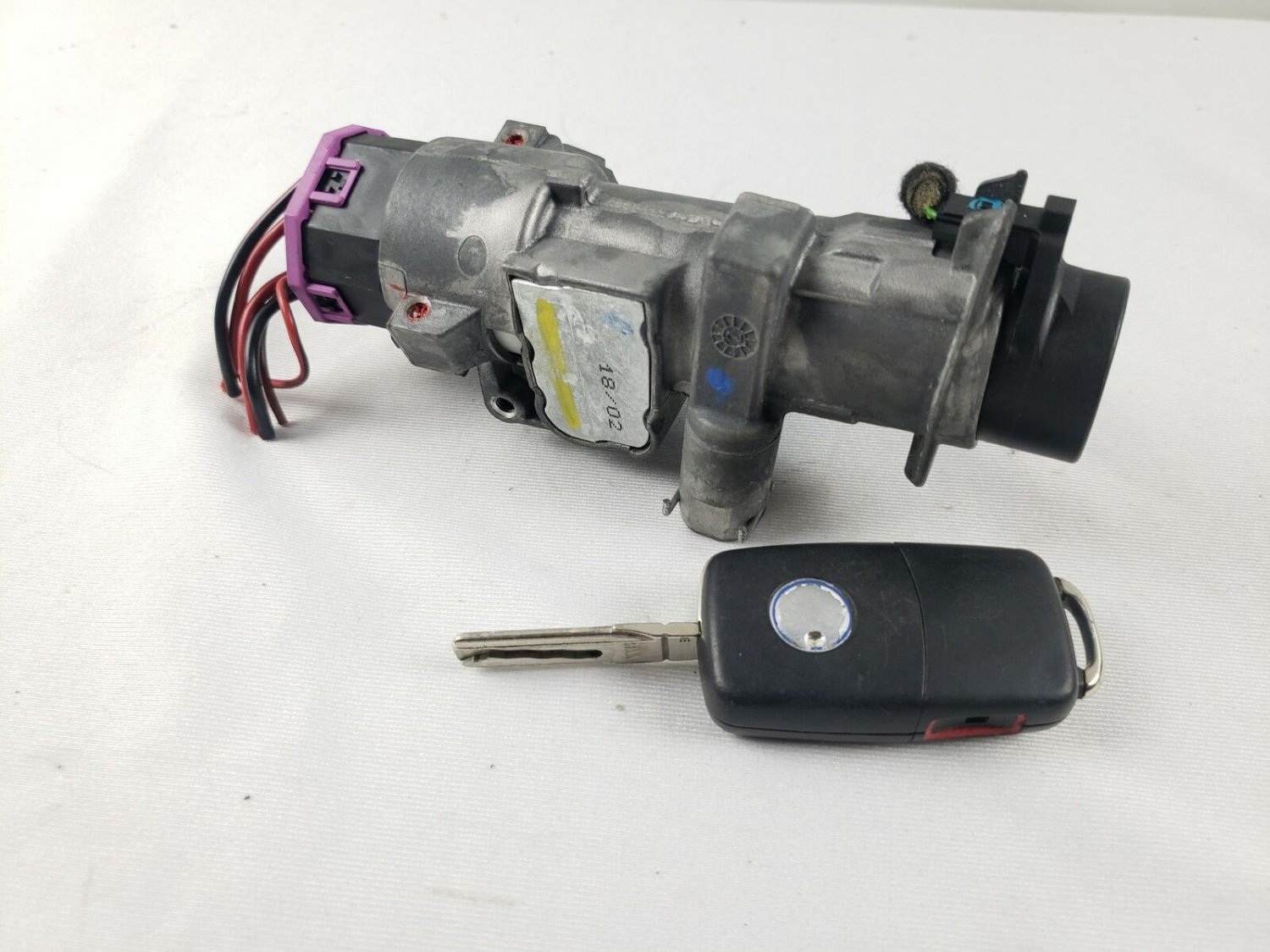 2003 VW Golf Ignition Lock Cylinder w Key