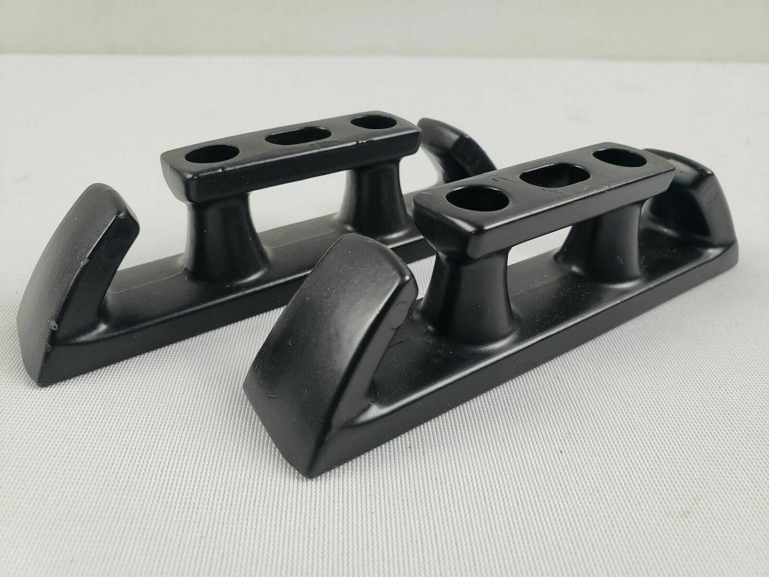 2 TracRac Side Pole Bar Tie Downs Rope Cleats