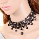 Handmade fashion jewel collar choker ,pretty water drop charm necklace