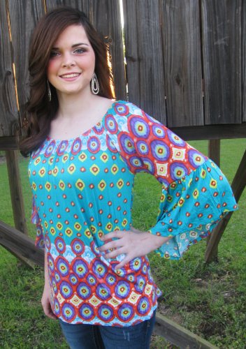 Pattern Leigh Top Large