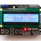 16x2 Character Blue LCD Display Shield with Keypad for Arduino