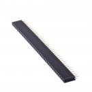 40 Pin 2.54 mm Single Row Female Pin Header (4 pack)