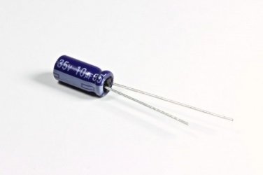 10uF 35V 85C Panasonic ECA-1VM100 Radial Electrolytic Capacitor (20 pack)