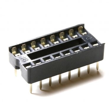 16 pin DIP IC Socket Adaptor Solder Type (12 pack)