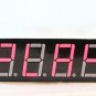 LED Display 7 Segment 4 Digit Hi Red Common Cathode - great for Arduino