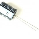 Nichicon 220uF 35V Radial Electrolytic Capacitor (10 pack)