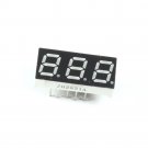 LED Display 7 Segment 3 Digit 0.28 inch Common Cathode Hi Blue