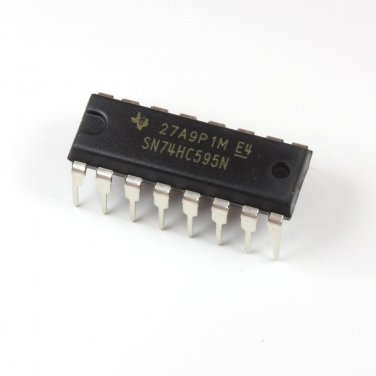 SN74HC595N 74HC595 Texas Instruments 8-Bit Shift Registers (5 Pack)
